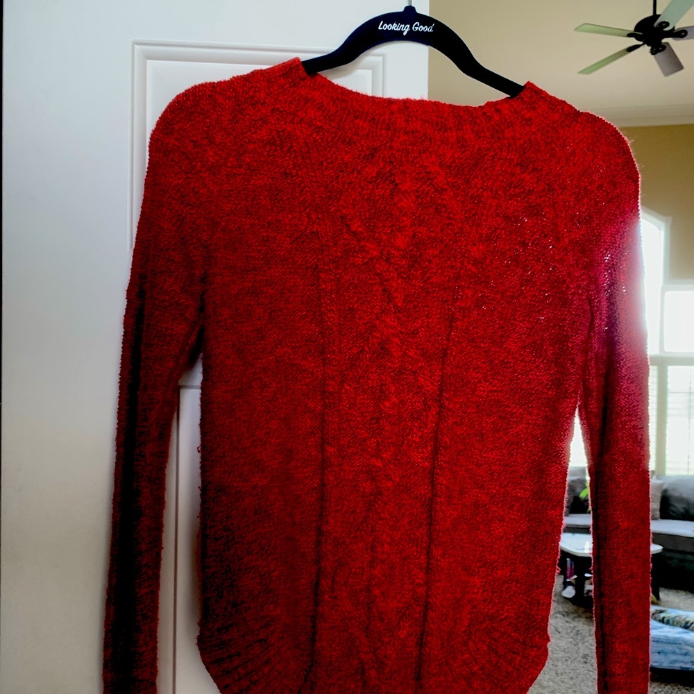 Mixed Red&DarkRed ‘ugly’ Sweater : Smoke Free